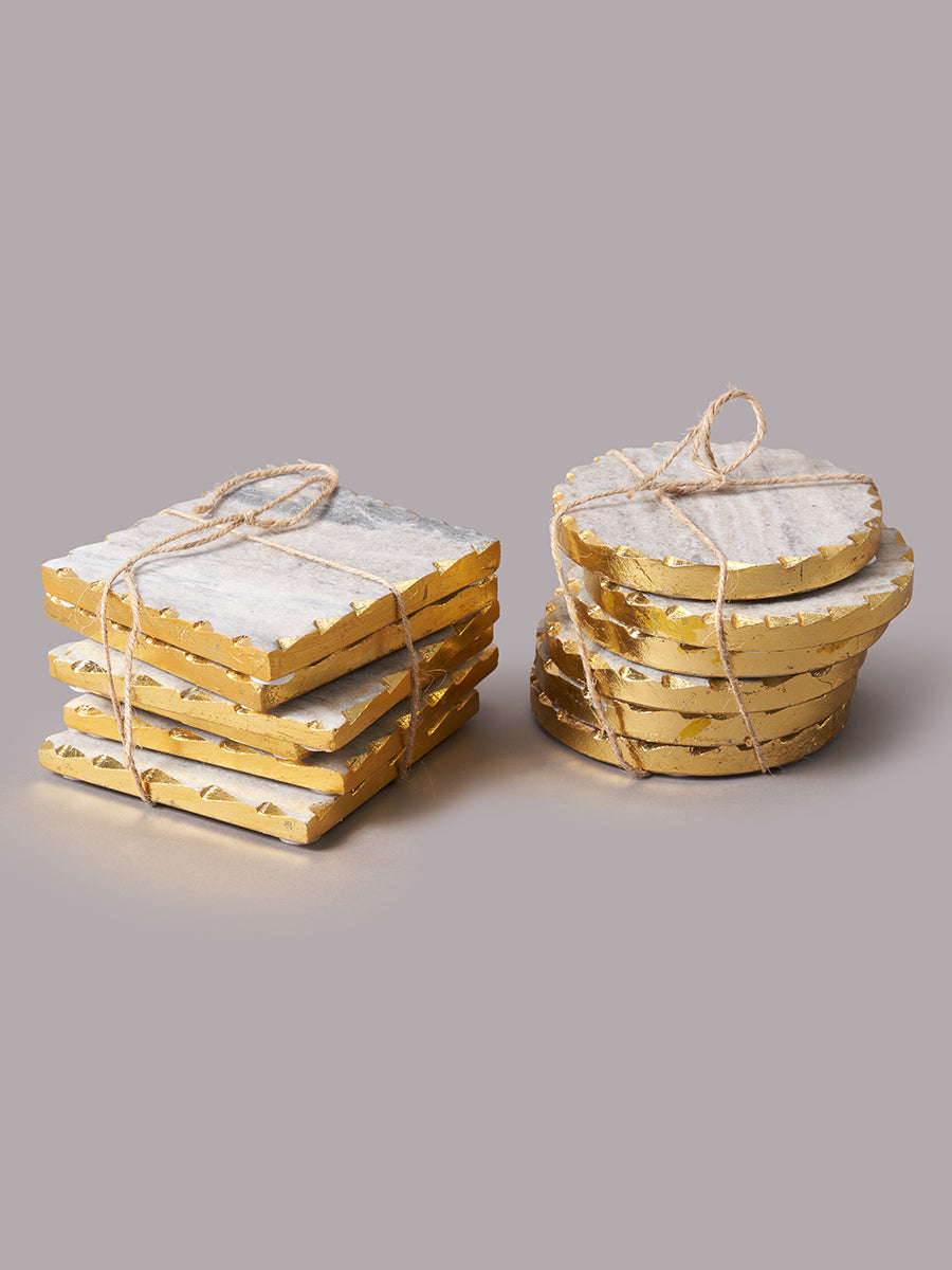 Shimmer & Sip Light Grey (Set of 6)